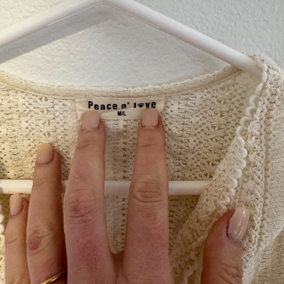 Neutral Boho Top - Picture 6 of 6